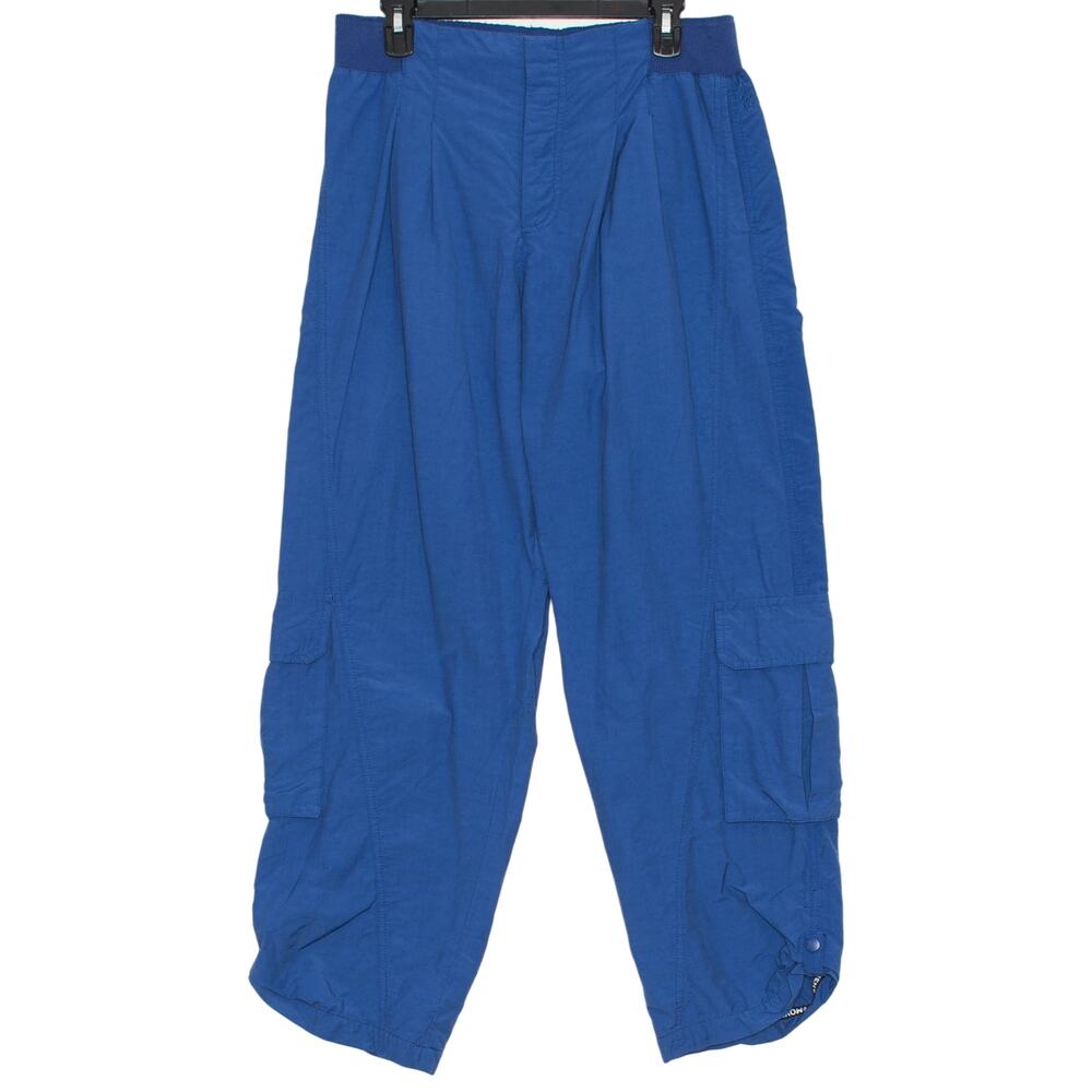 Free People Movement Mesmerize Me Pants Cargo Slouchy Baggy Gorpcore Blue L